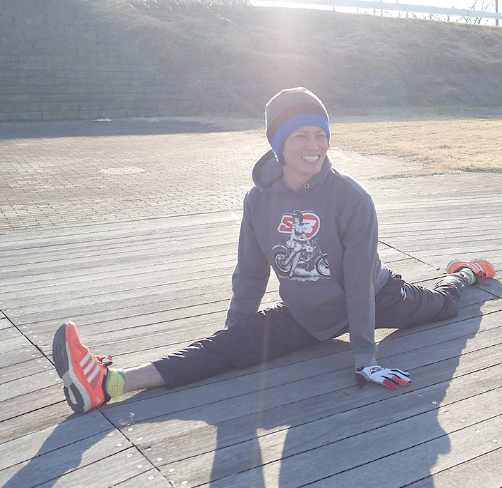 トレーニング中の一コマ